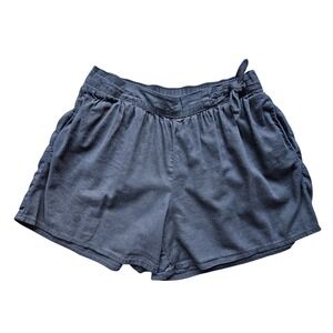GAP Girls M (8) Shorts Black Casual Pull On Elastic Waist Tie Comfy Cute